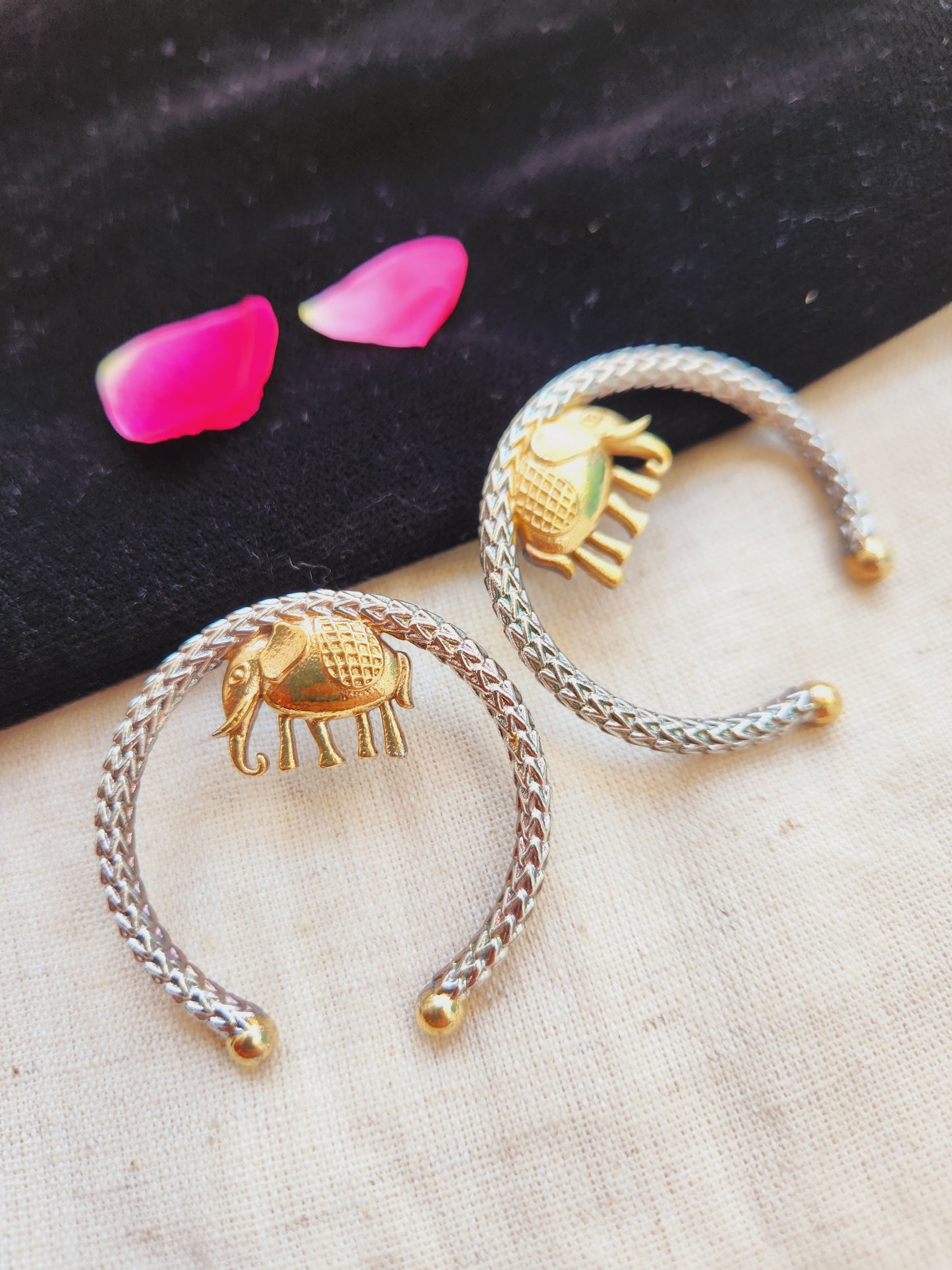 Dwija Fusion elephant studs