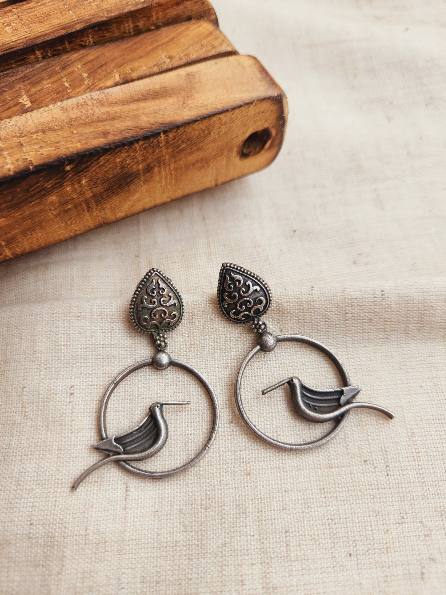 Antique bird danglers