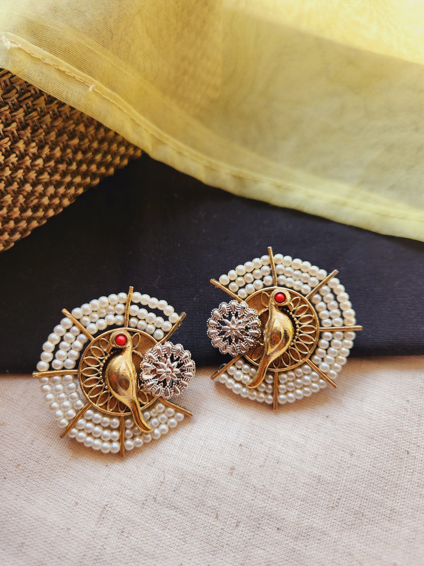 Niti Fusion bird studs