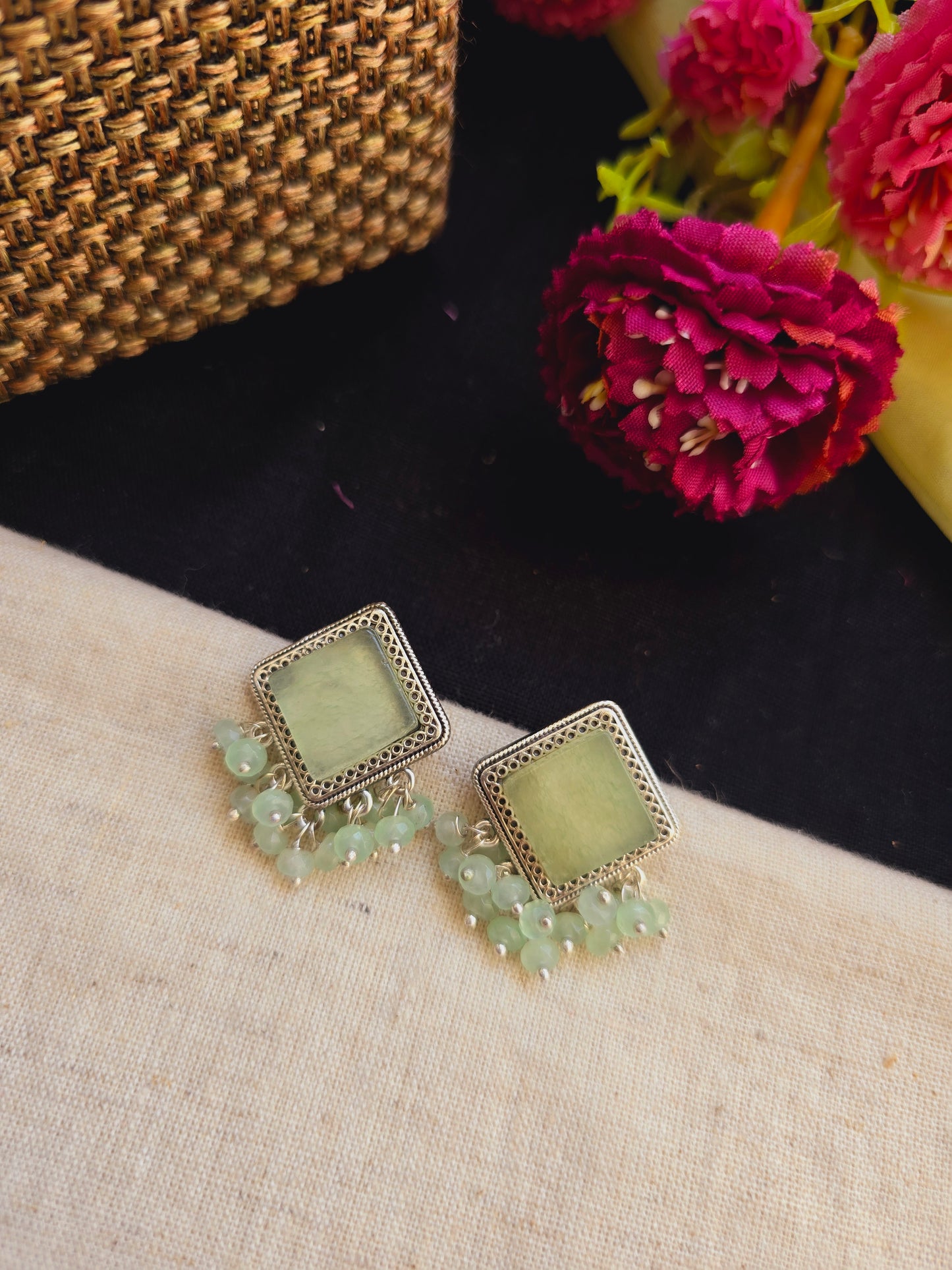Moh mosaic stone studs