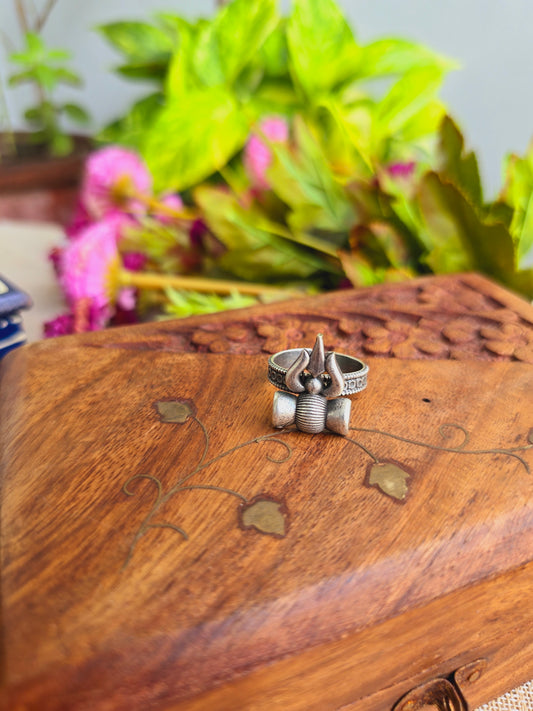 Antique trishul ring