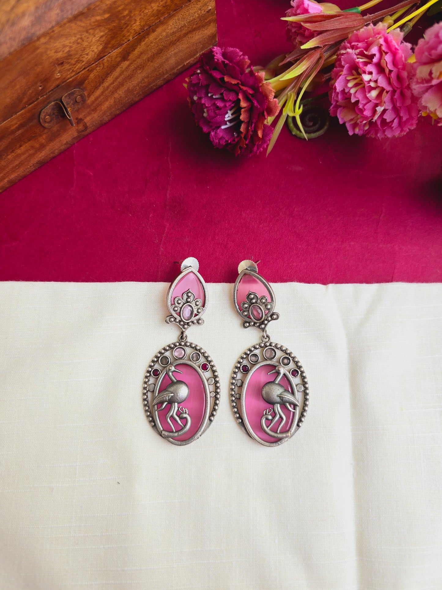 Moh peacock danglers 🦚