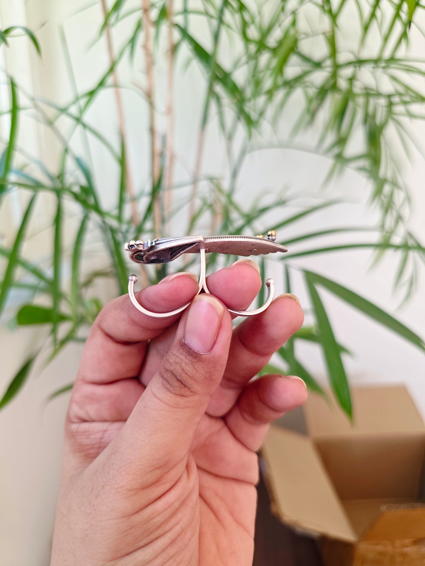 Peacock ring