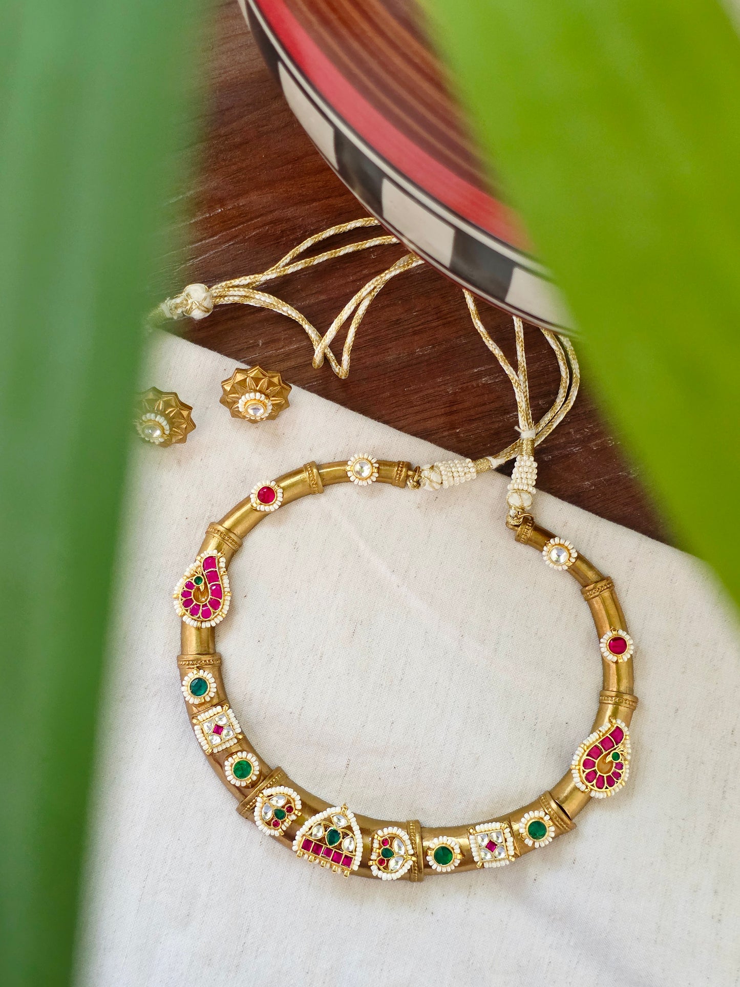 Agni the kundan choker