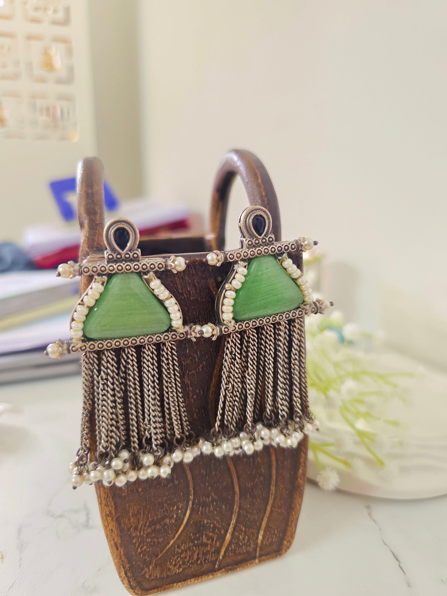Moh chain danglers