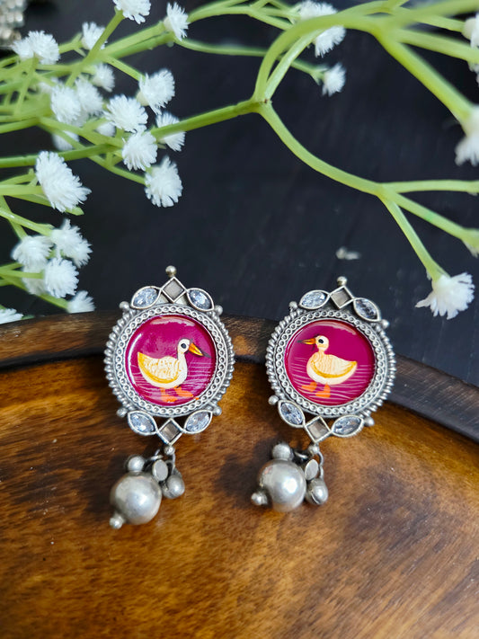 Pichwai painted studs