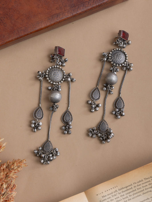 Lehri kashmiri earrings