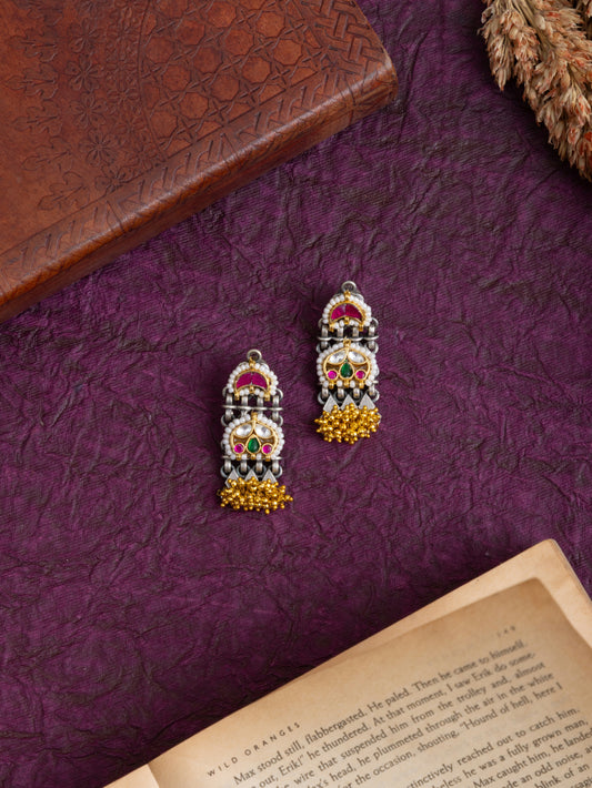 Padmavati kundan earrings