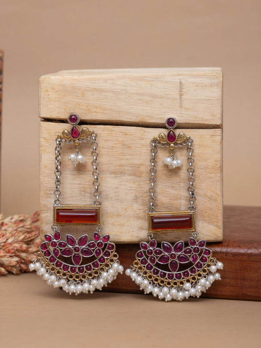 Kumudvati moh earrings