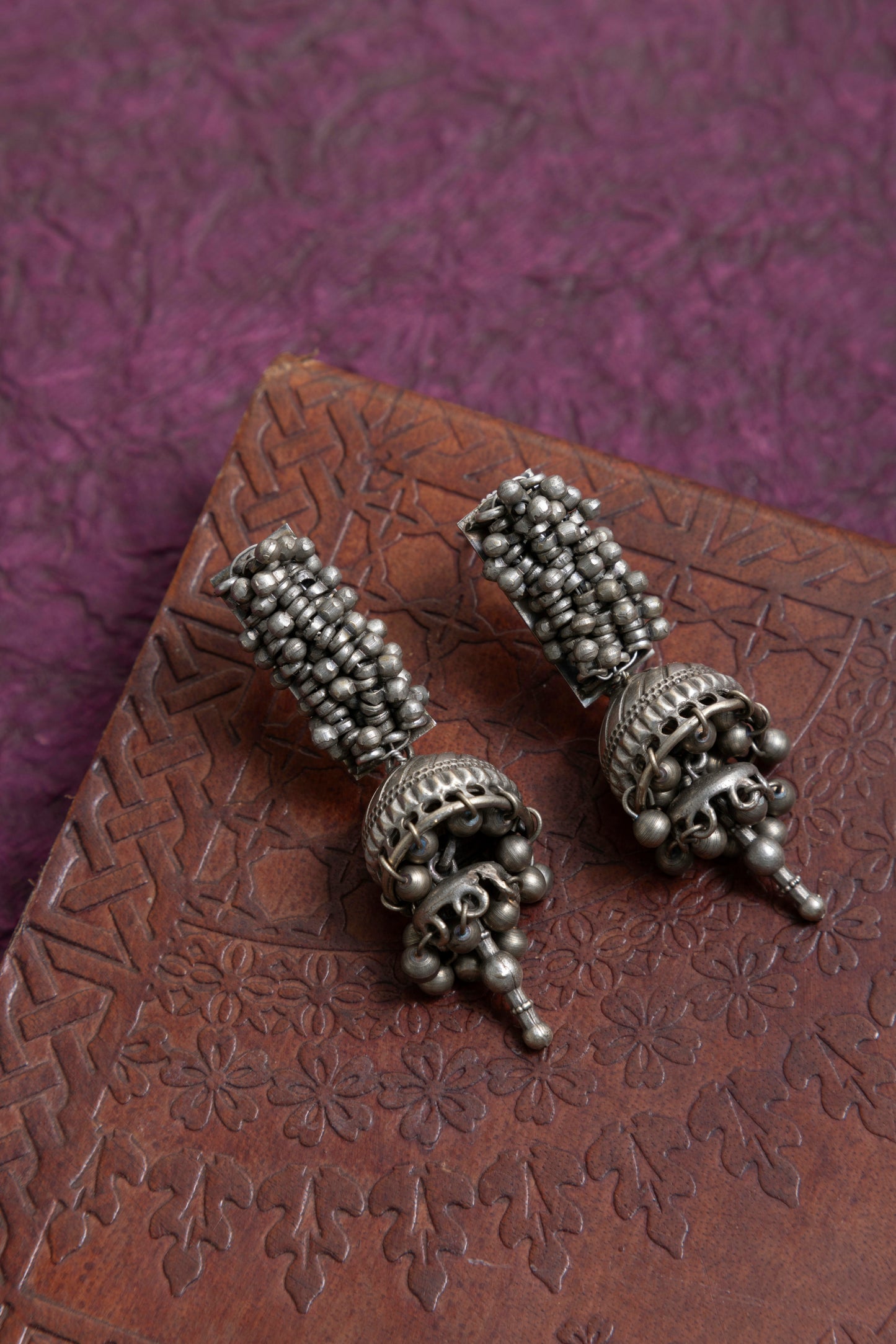 Suha Antique necklace with jhumki
