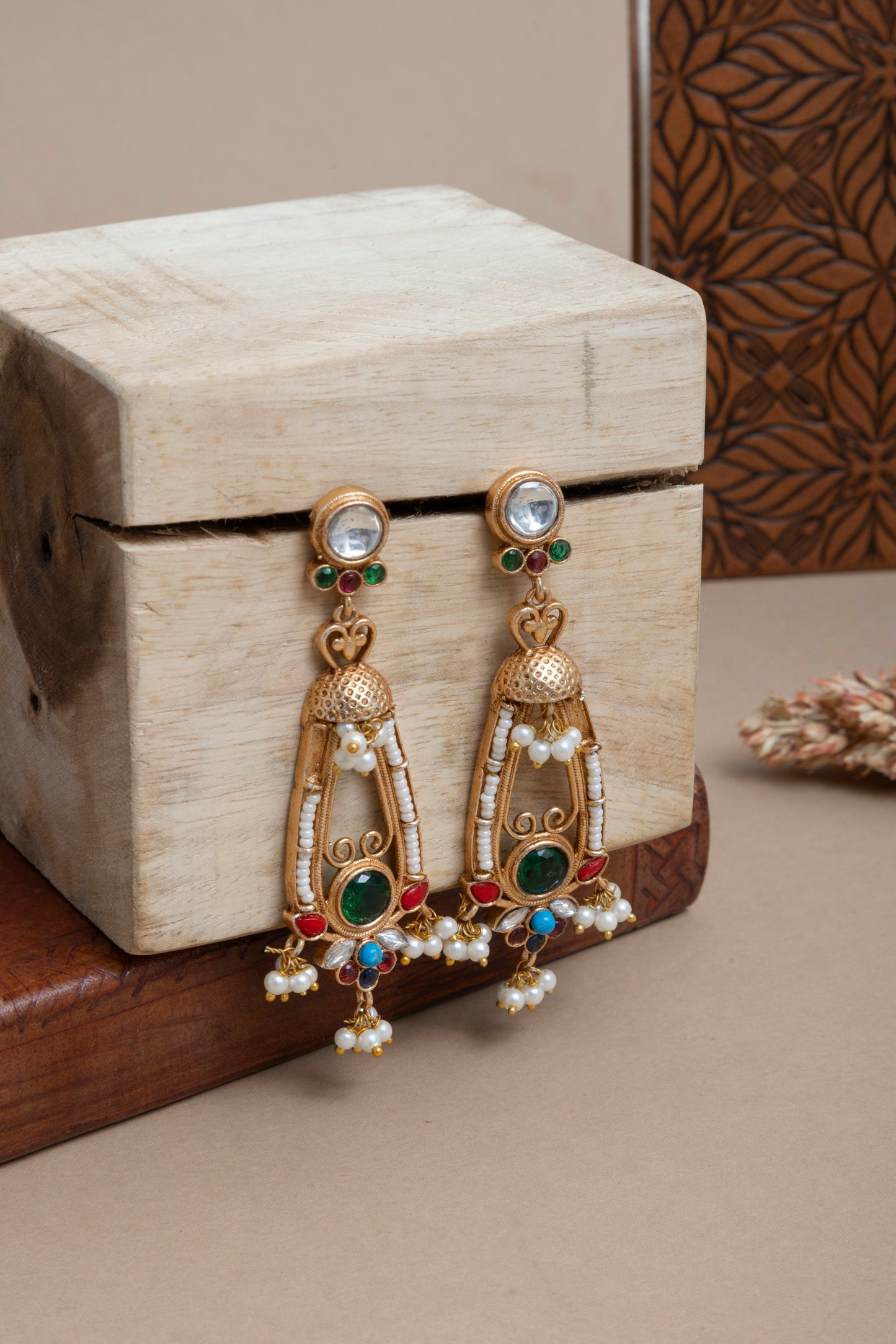 Premi gold earrings