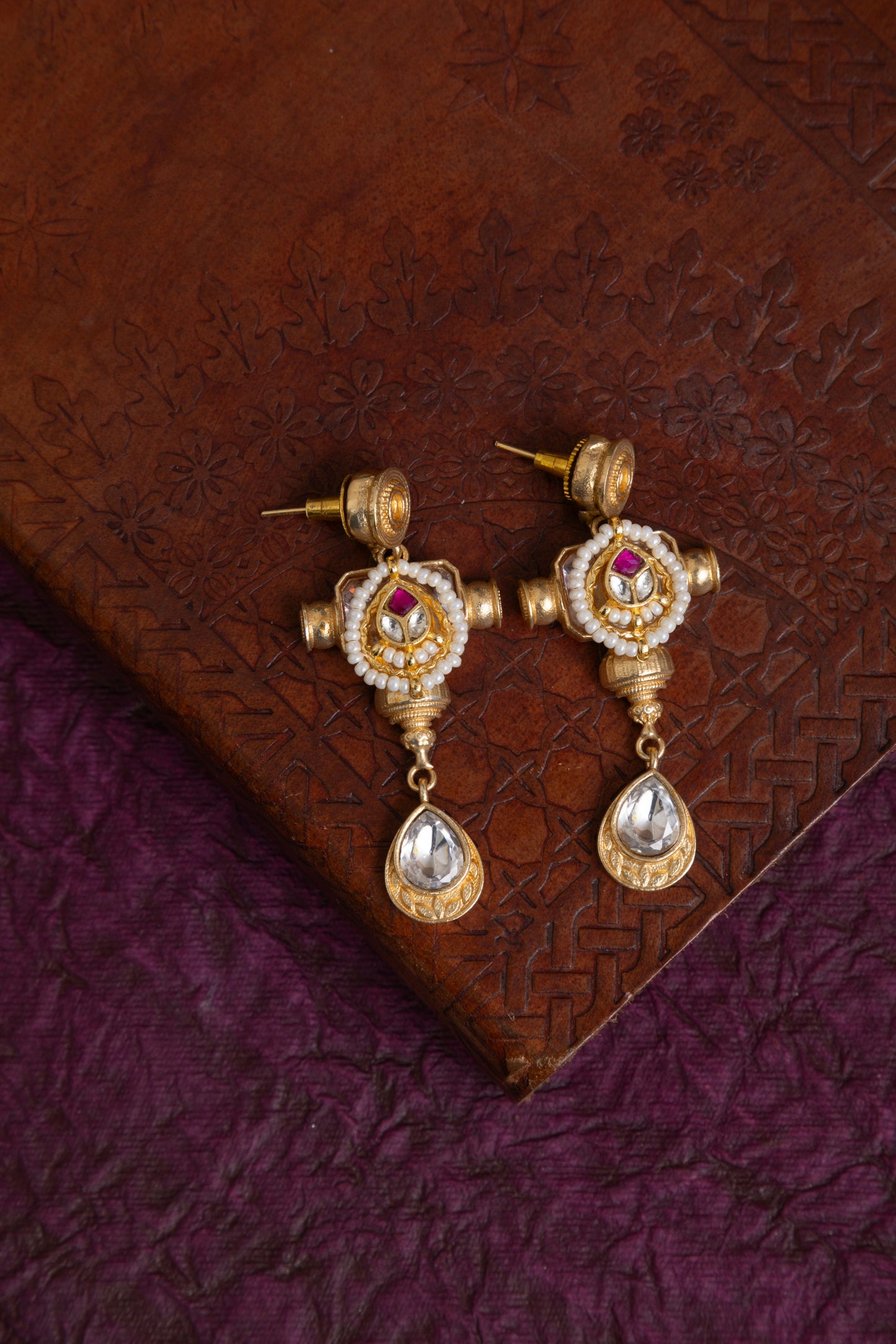 Manprit pachi kundan gold necklace