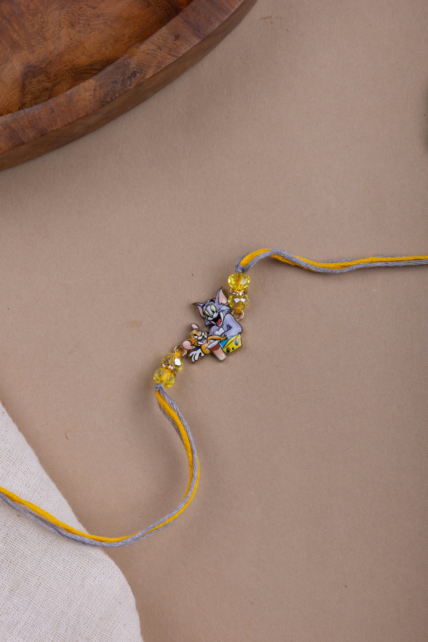 Tom & jerry kids thread rakhi