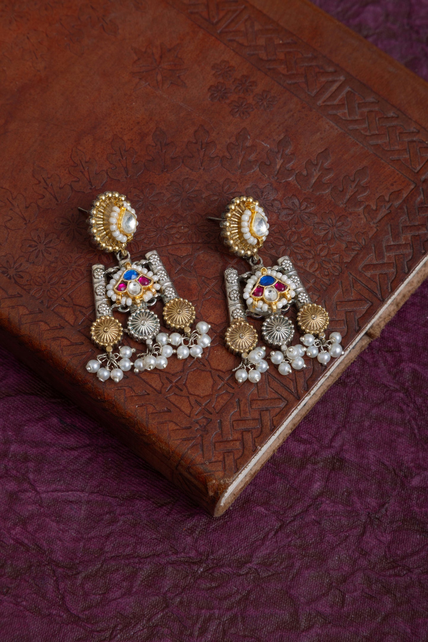 Kajal fusion kundan choker