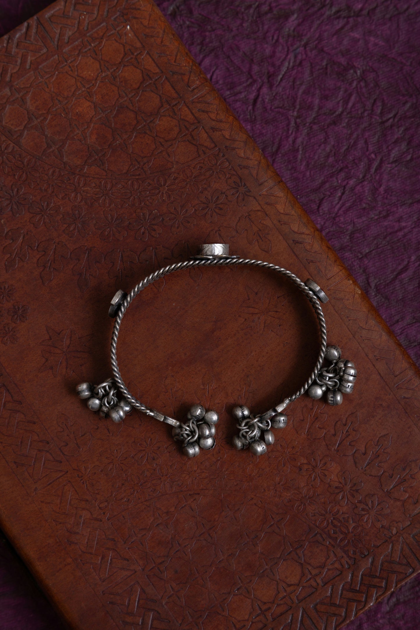 Ekta antique silver bracelet