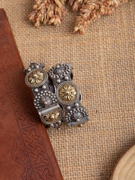 Ovia Small size dual tone gumbaj kada