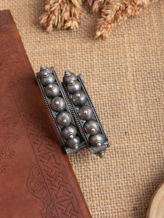 Mitali Small size dom silver kada