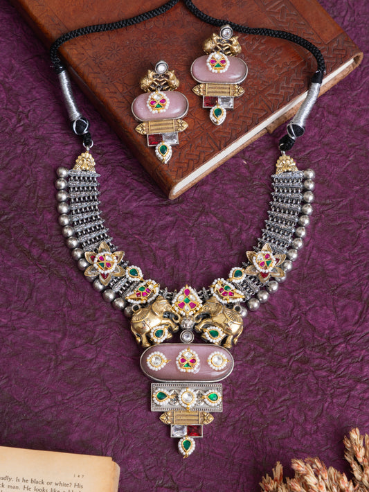 Yashodhara kundan hasli choker