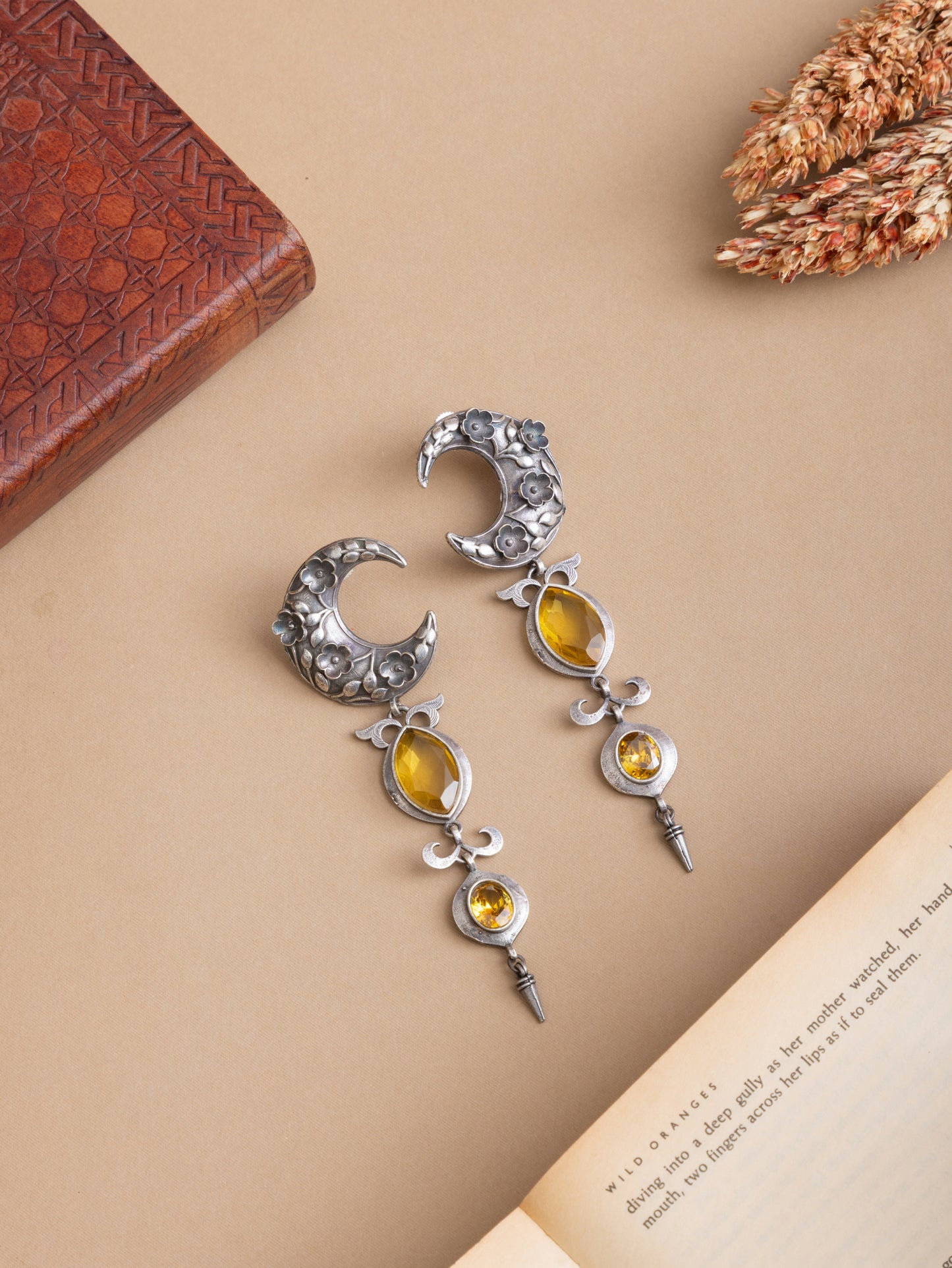 Moon earrings