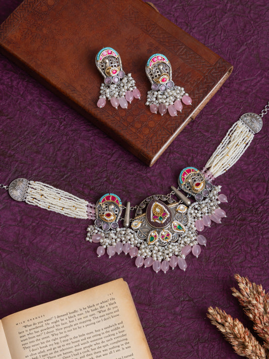 Rani sa premium kundan fusion choker