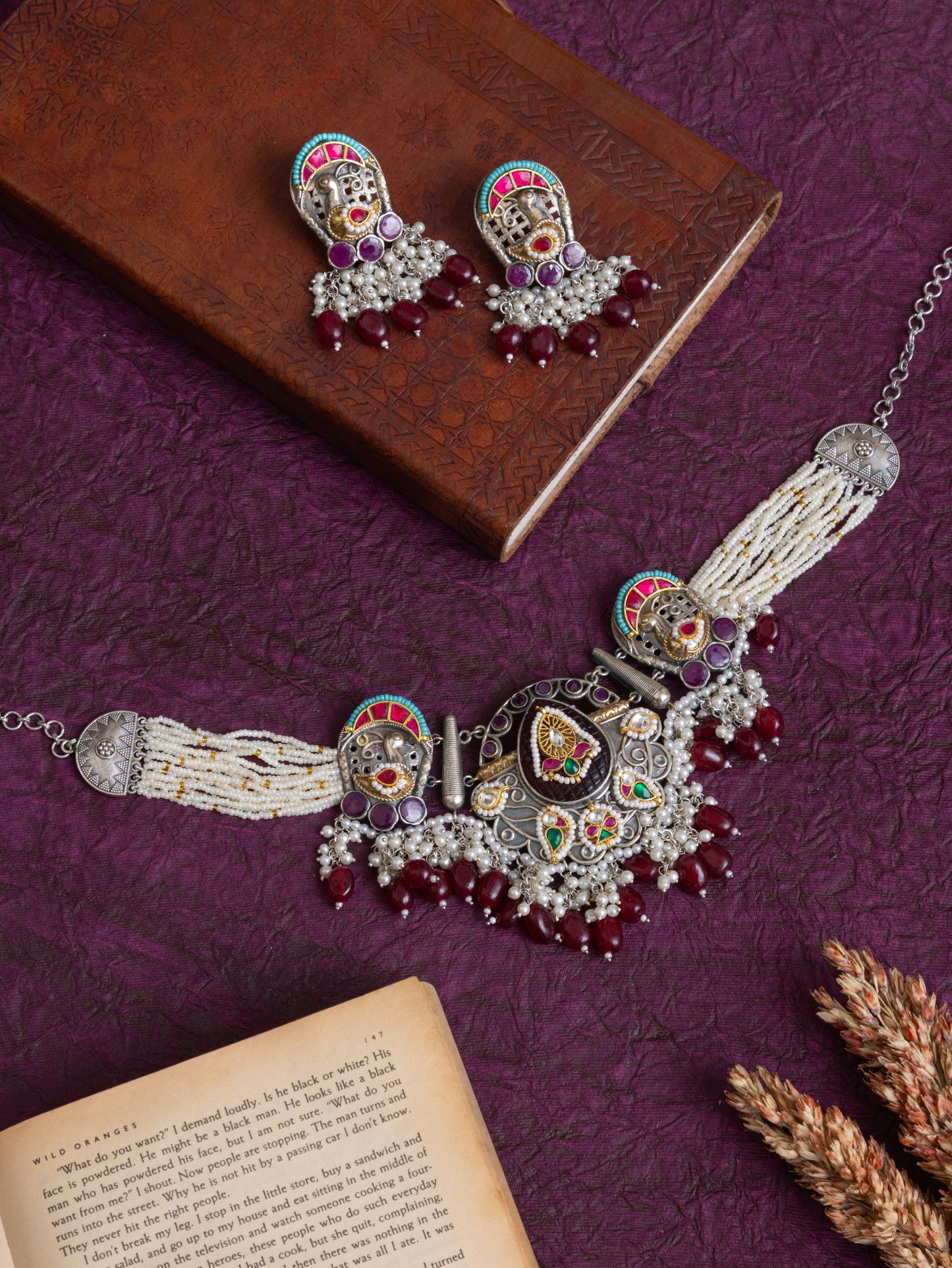Rani sa premium kundan fusion choker