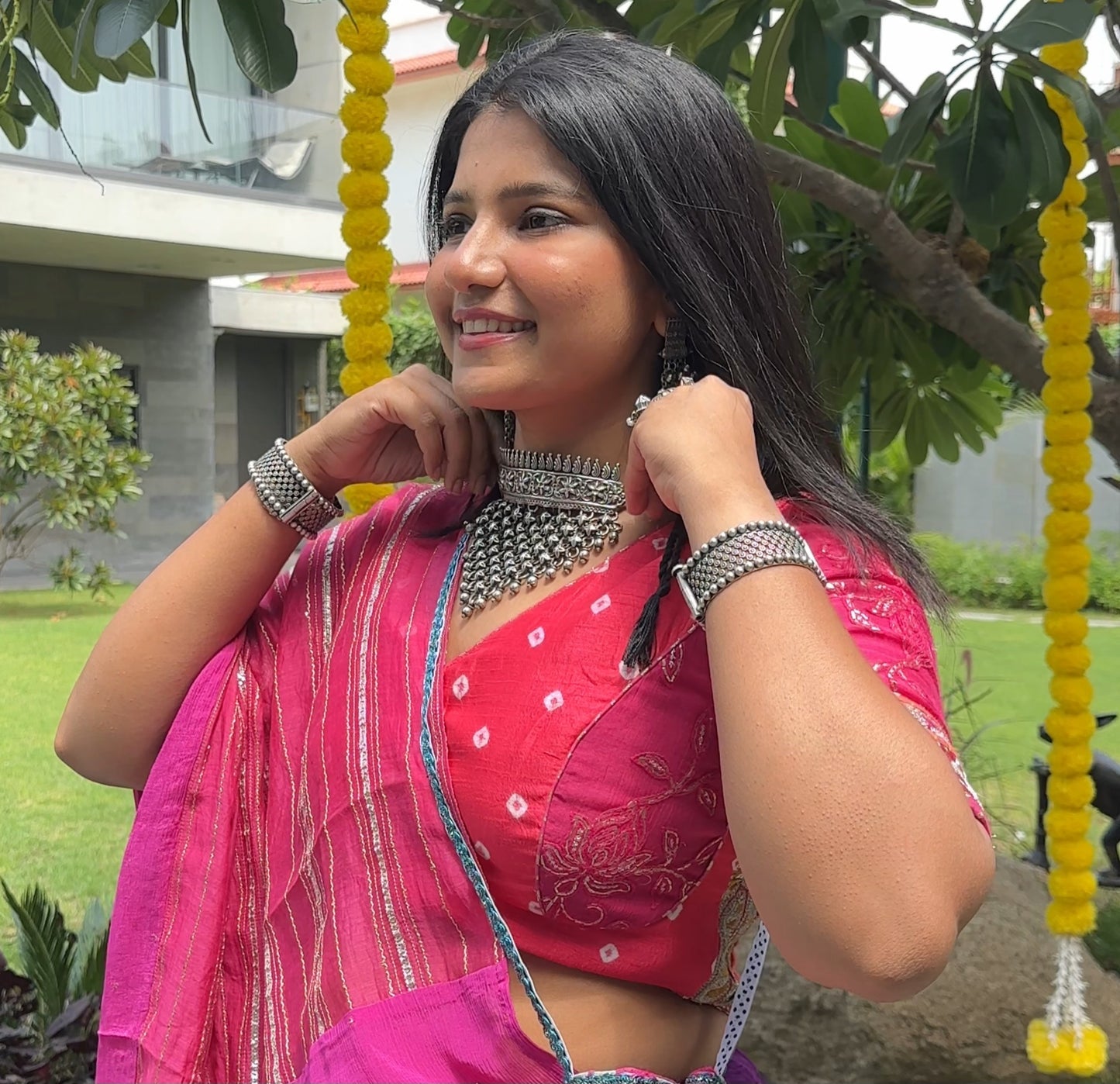 Sufi Antique hasli choker