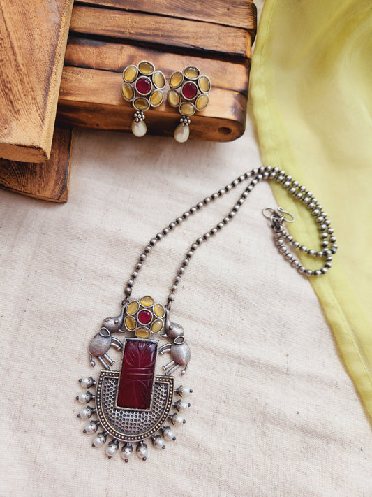 Moh ganesha necklace set