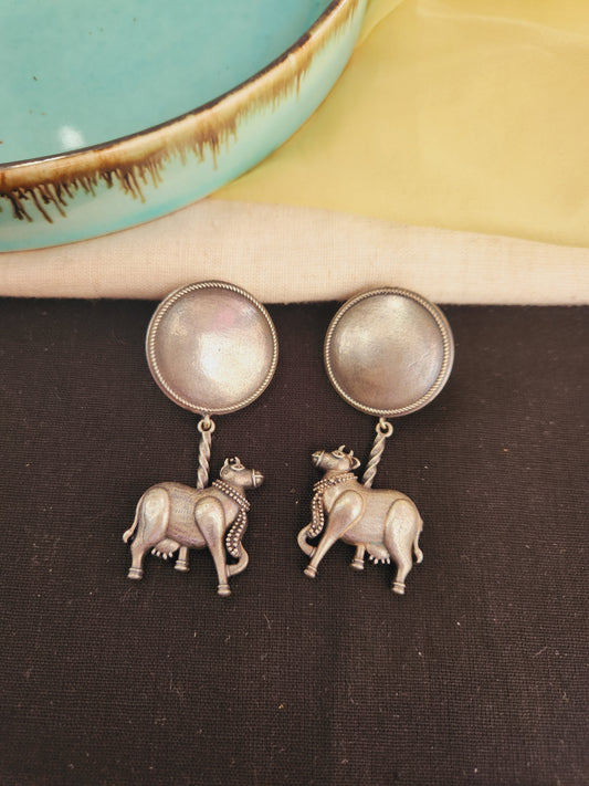 Antique nandi earrings