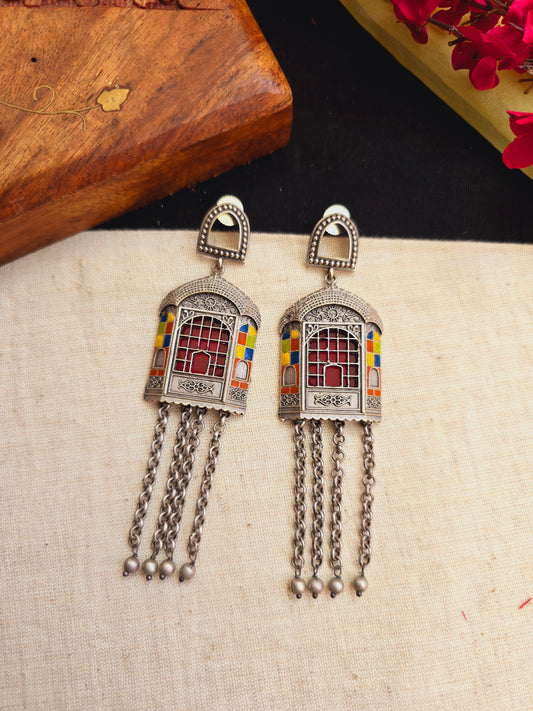 moh jharokha earrings