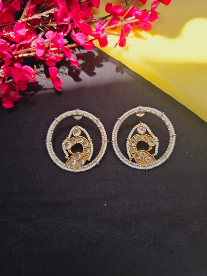 Fusion pearl studs