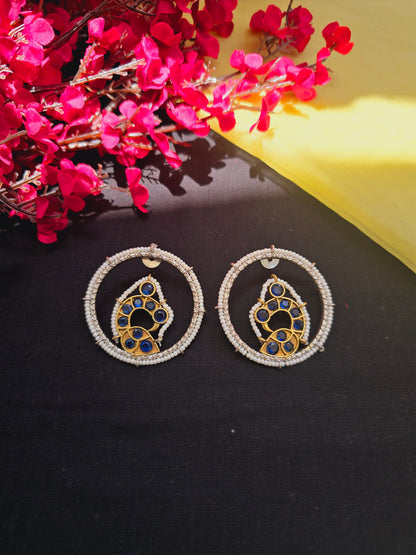 Fusion pearl studs