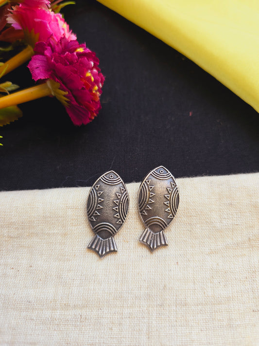 Antique fish studs