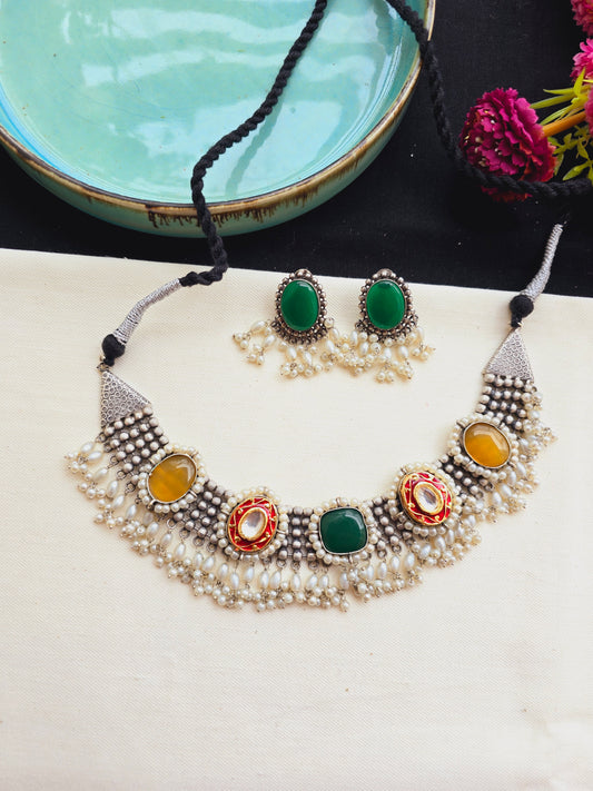 Moh handcrafted choker