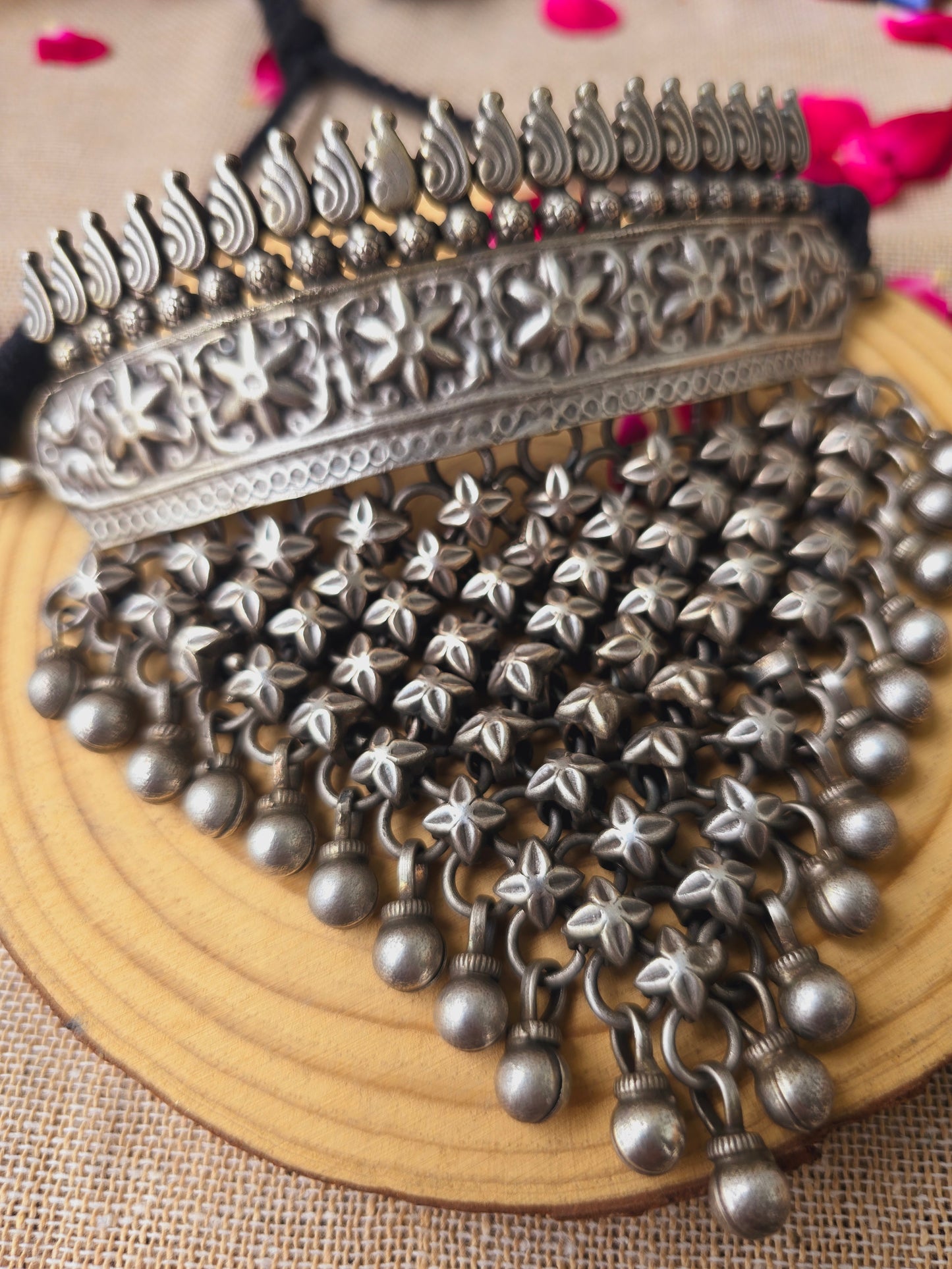 Antique hasli choker