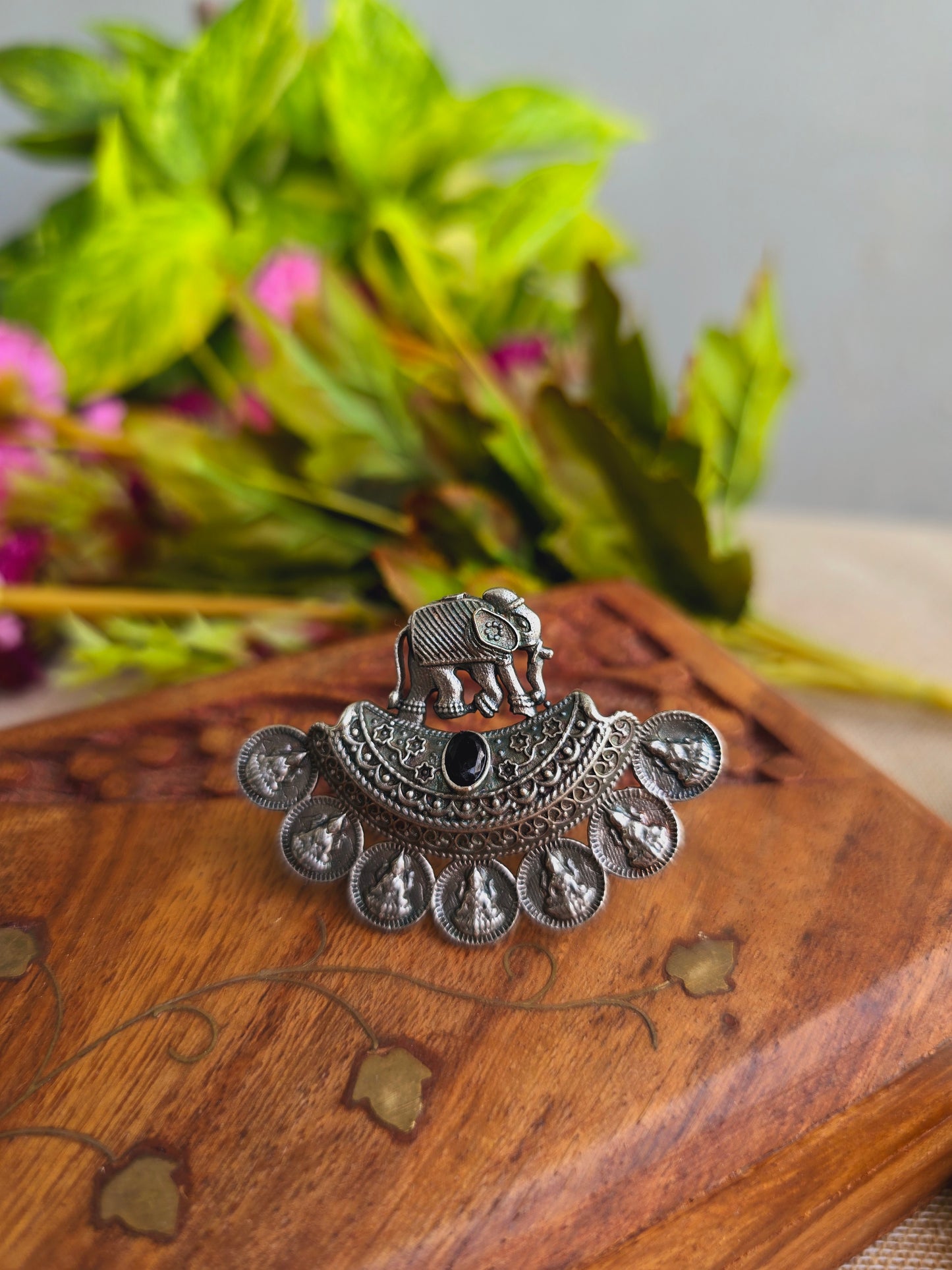 Antique elephant ring