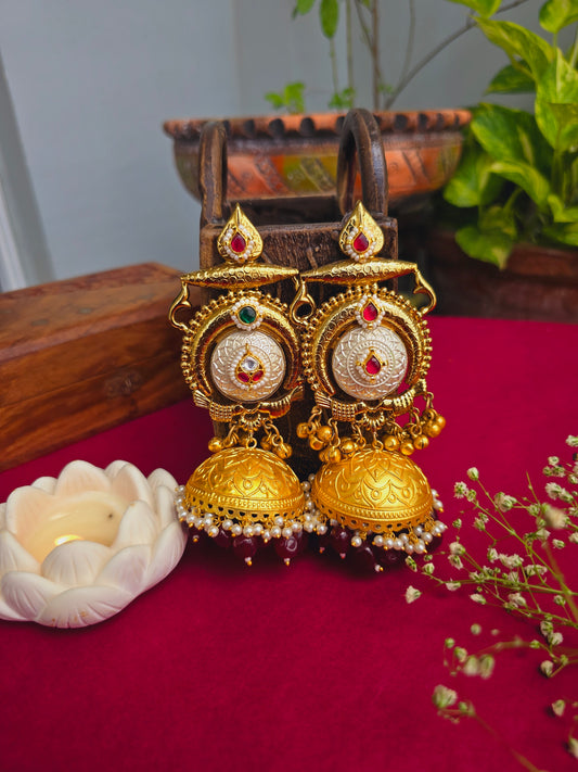 Maharani jhumkas