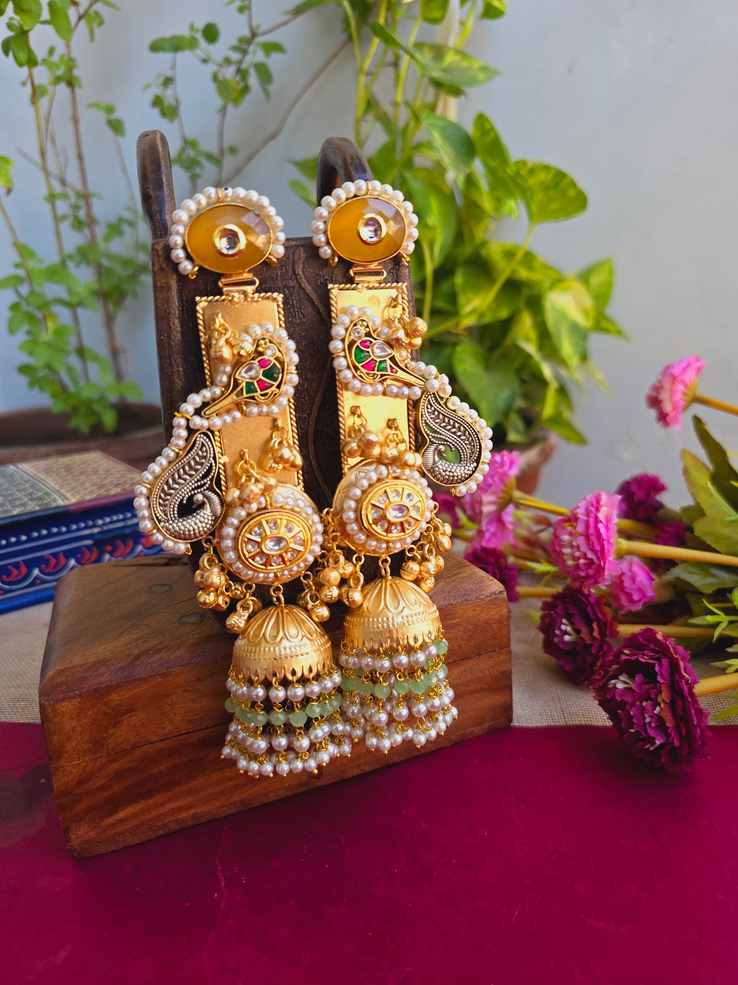 Hansi Long Jhumkas