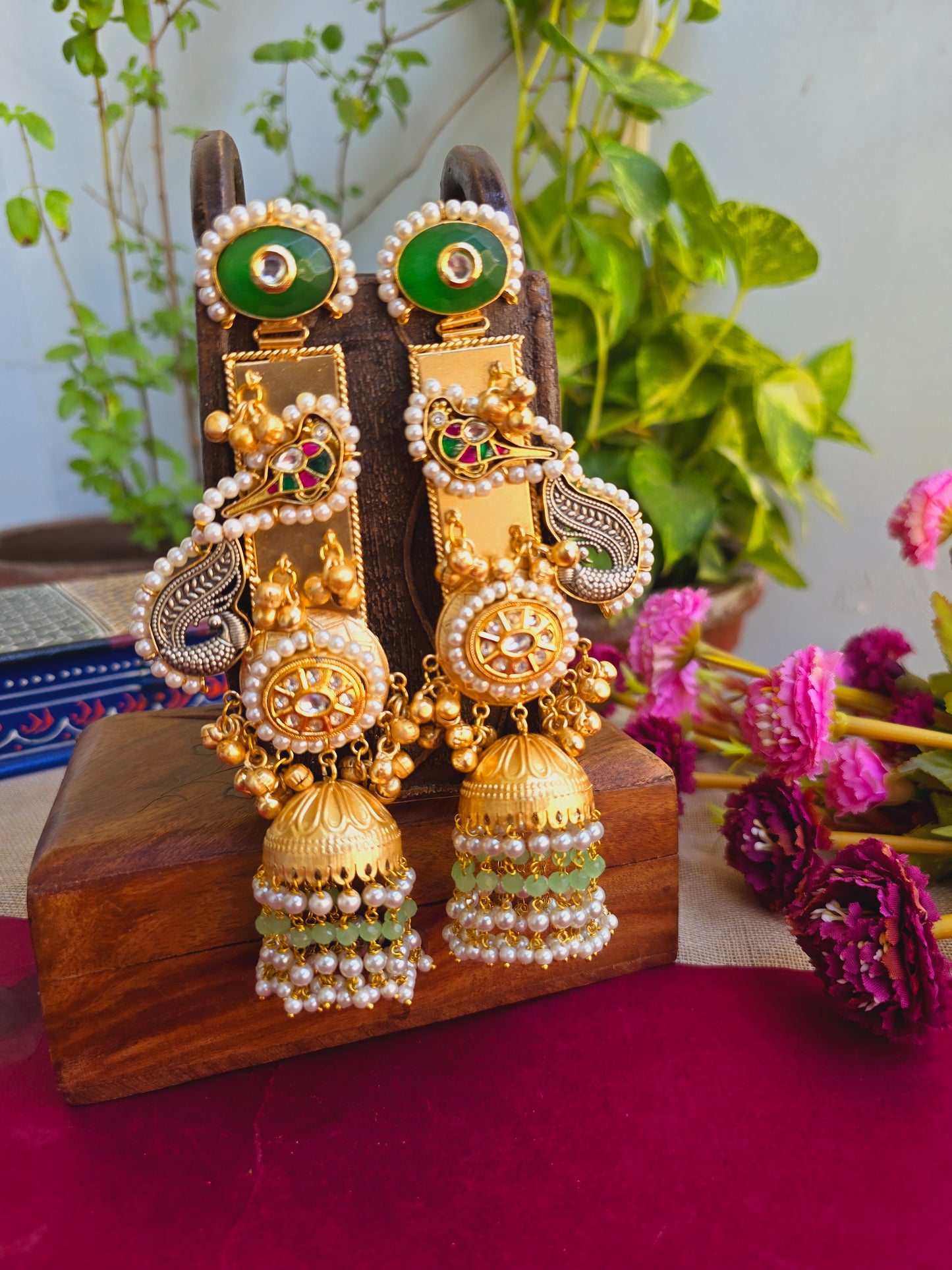 Hansi Long Jhumkas