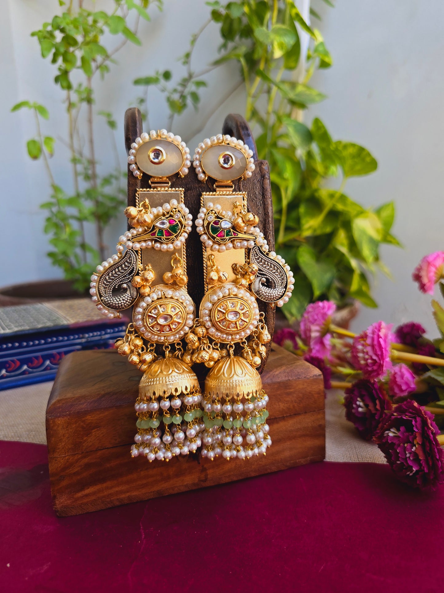 Hansi Long Jhumkas