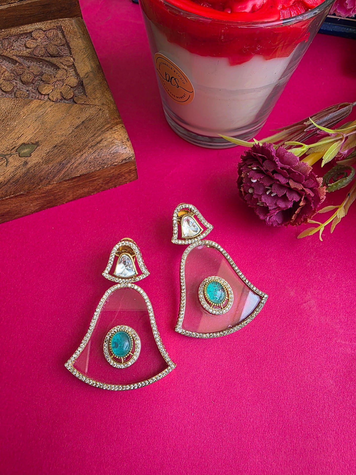 Shriya glass danglers