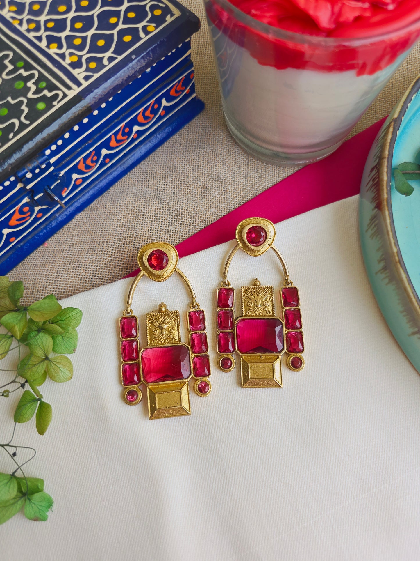 Minara gold danglers