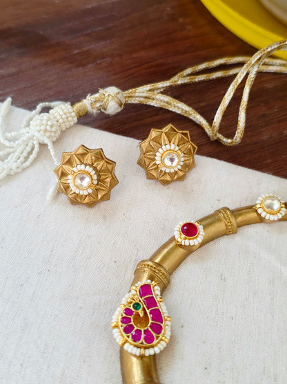 Agni the kundan choker
