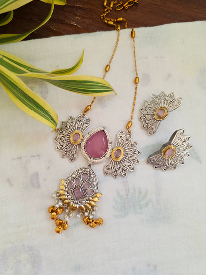 Devira Fusion dual tone necklace