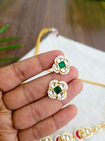Daisy kundan choker