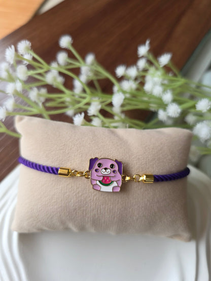 Foodie panda kids belt Rakhi