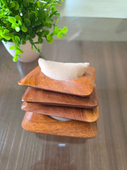 Square wooden stack