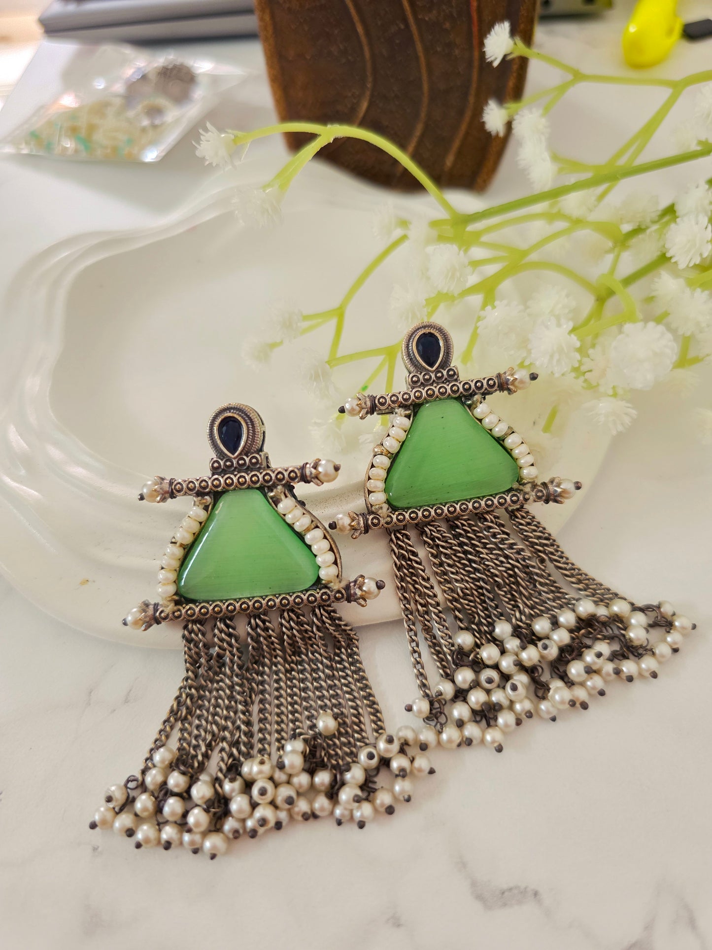 Moh chain danglers