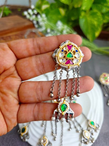 Riya Pachi kundan necklace
