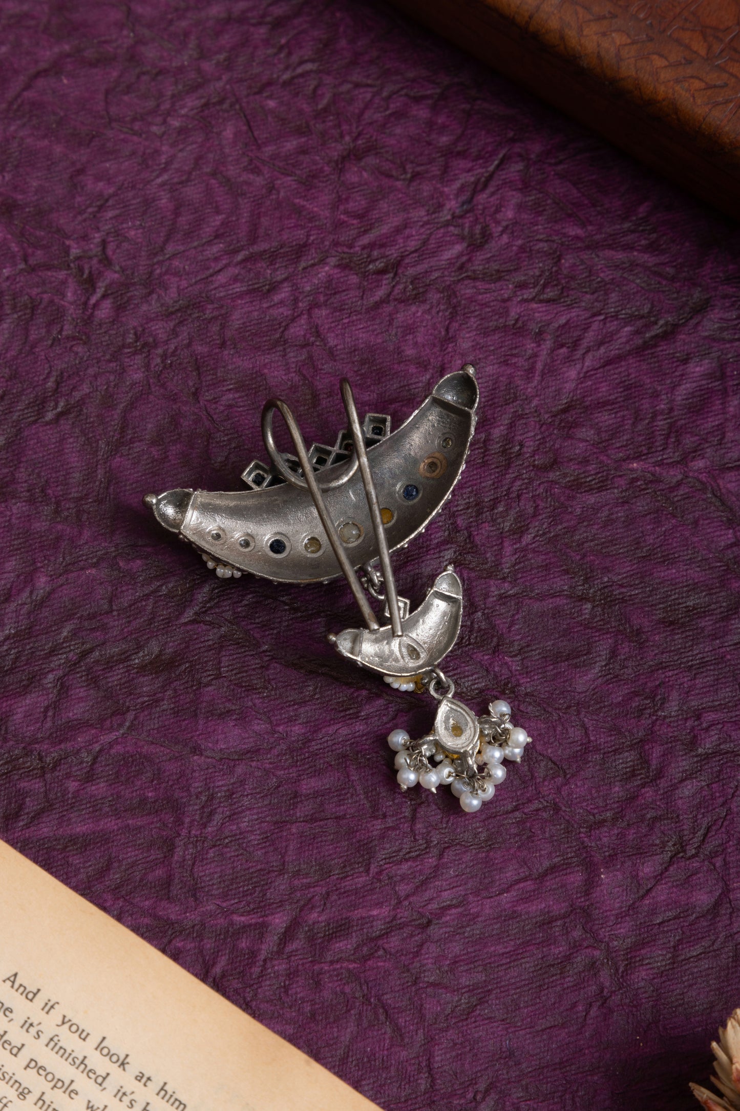 Heer pachi kundan hair pin