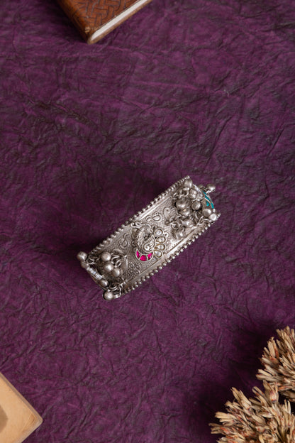 Vruksha Silver ghunghroo handcuff